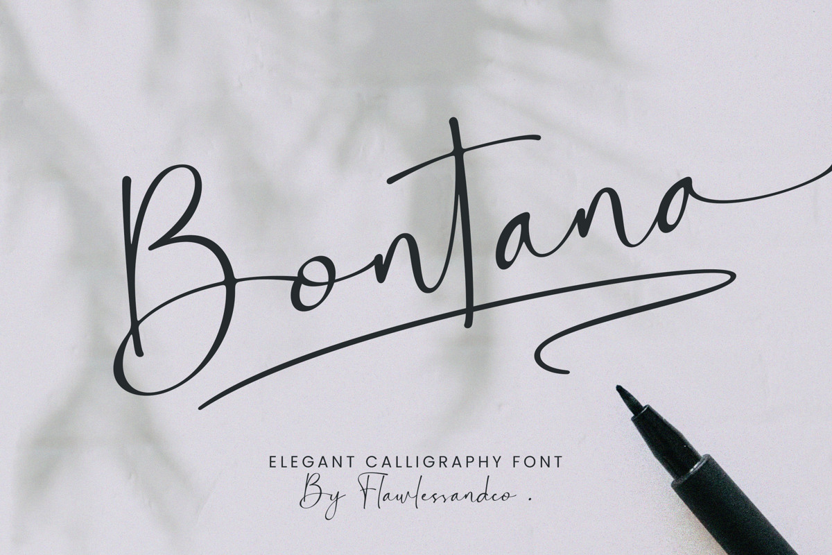 Bontana Font - Free Download