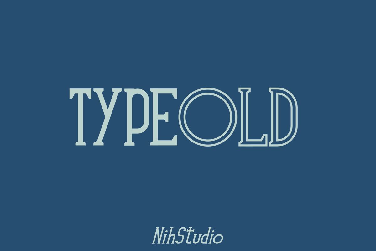 type-old-font-nihstudio-fontspace