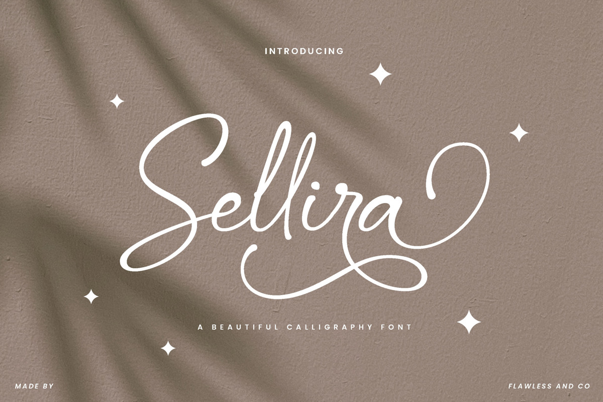 Sellira Font | FlawlessAndCo | FontSpace