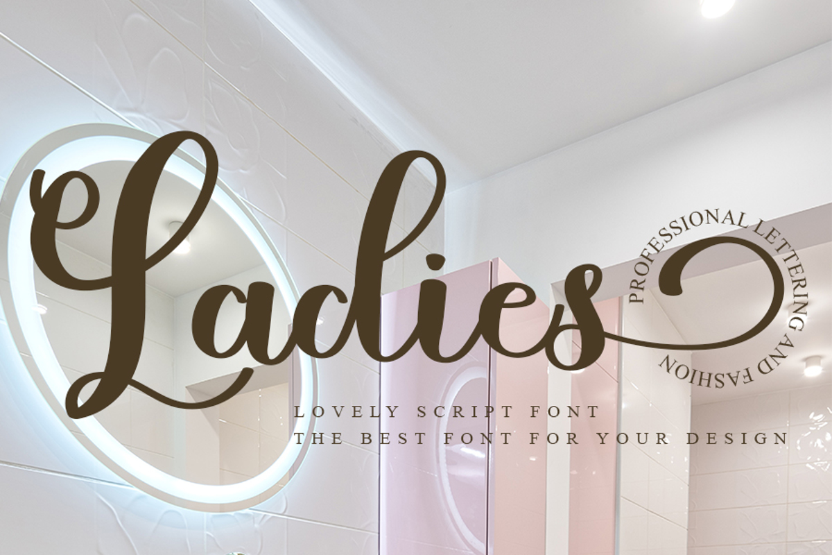 Ladies Font | FreshTypeINK | FontSpace