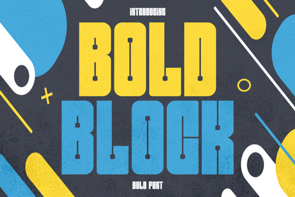 Bold Block Font - Free Download