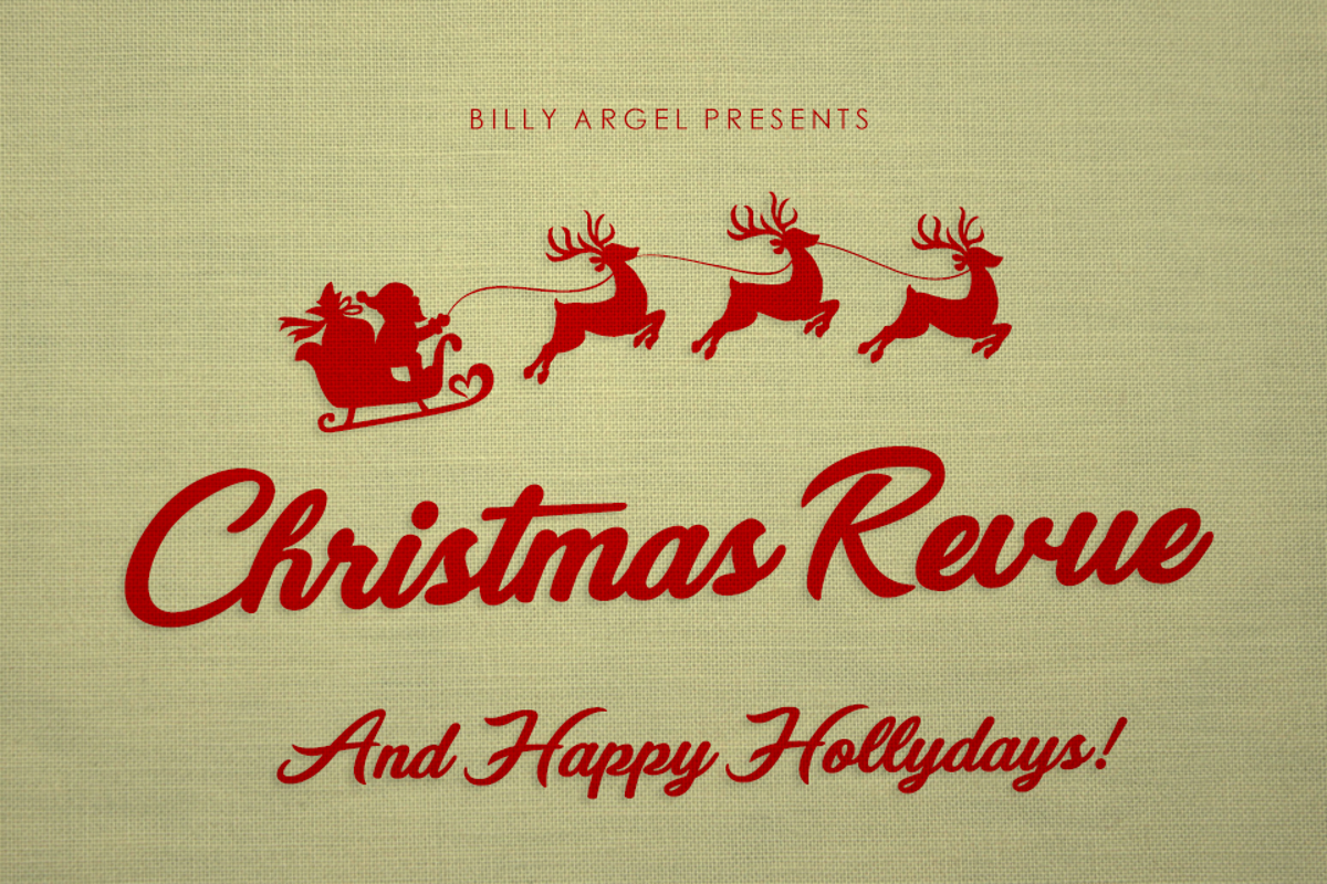 CHRISTMAS REVUE Font  Billy Argel Fonts  FontSpace