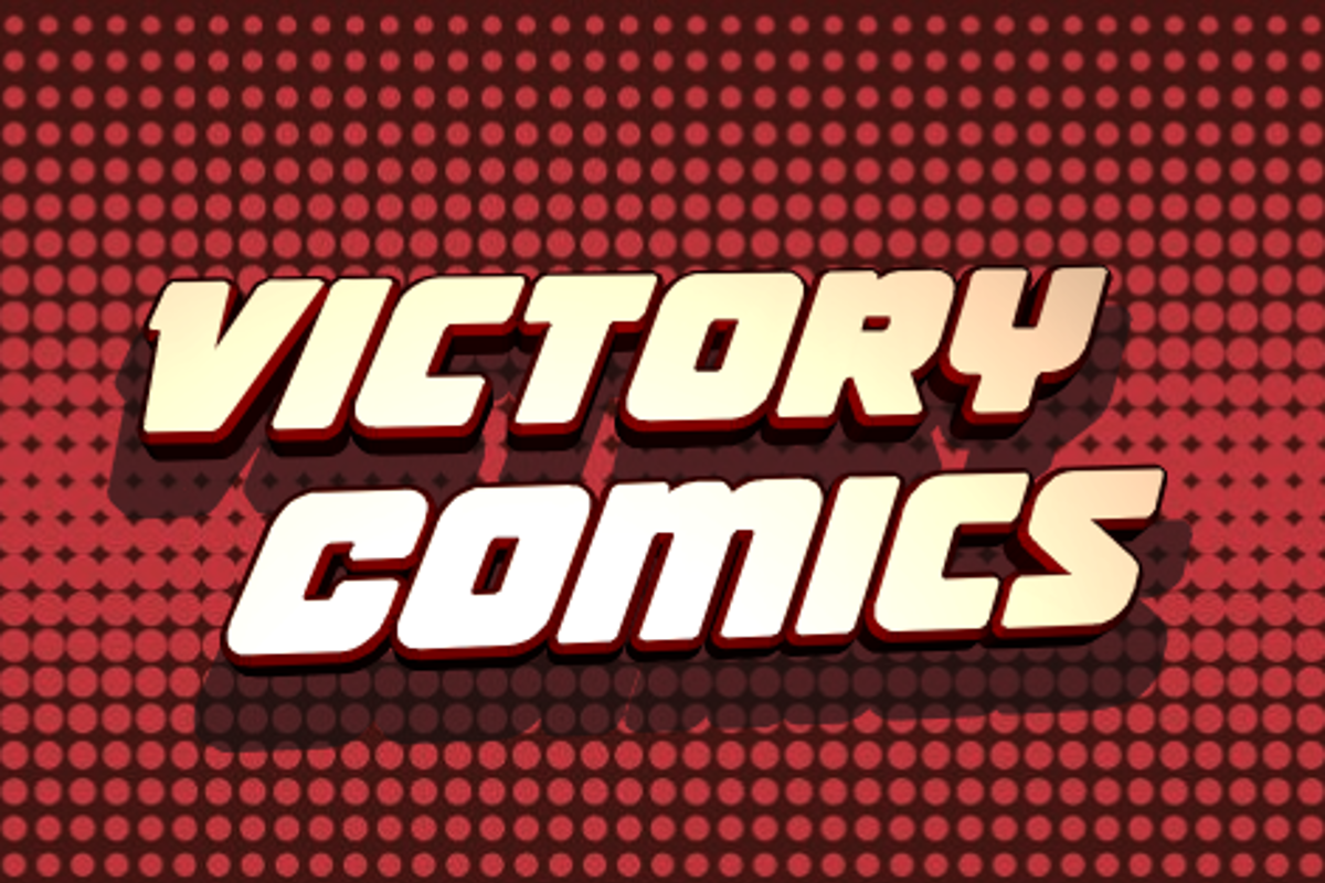 Comics font. Victory шрифт. 3д шрифт комикс.