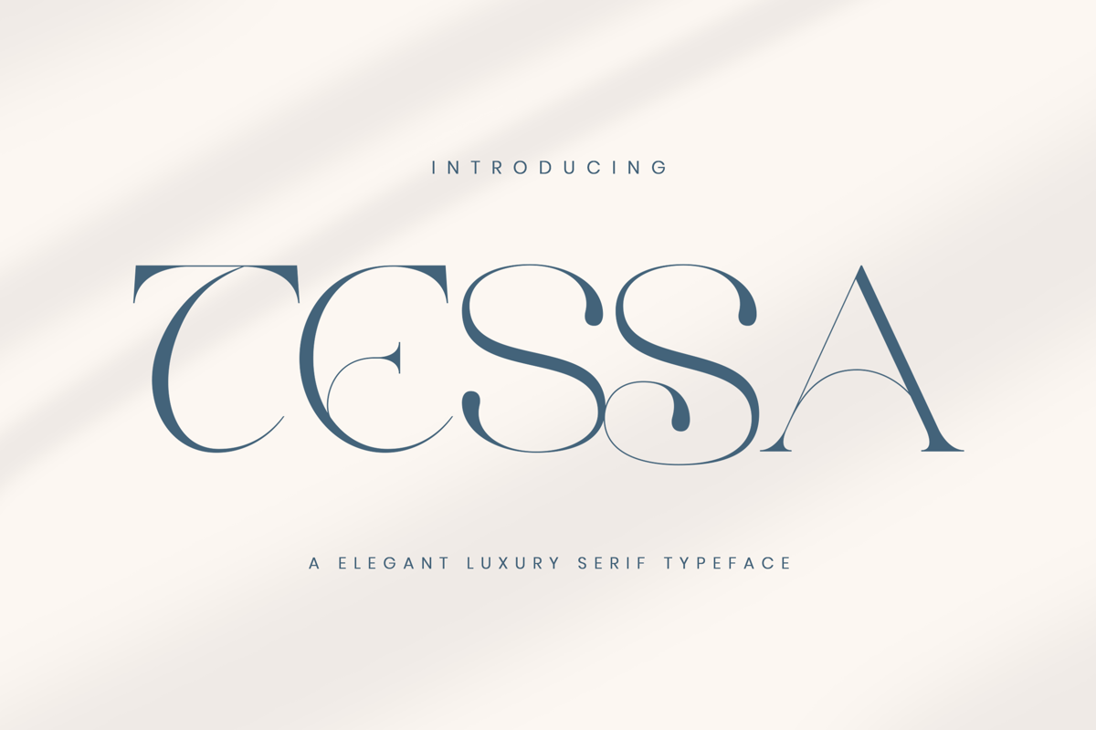 Tessa Font - Free Download