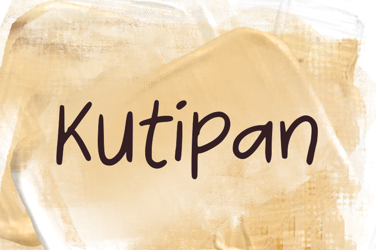 K Kutipan Font - Free Download
