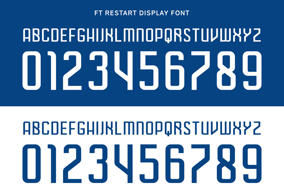 FT Restart Font | Sandylukee / Futype Studio | FontSpace