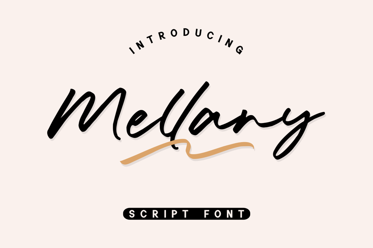 Mellany Font - Free Download