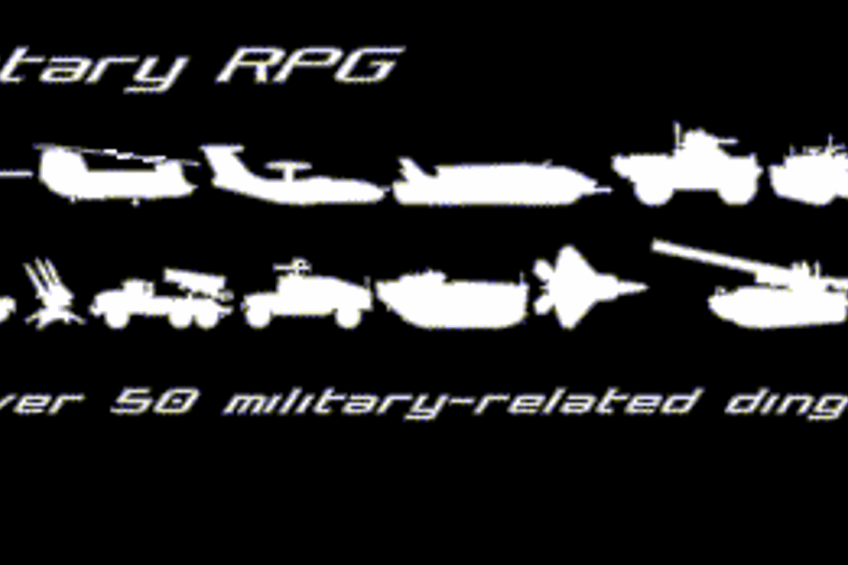 Military RPG Font - Free Download