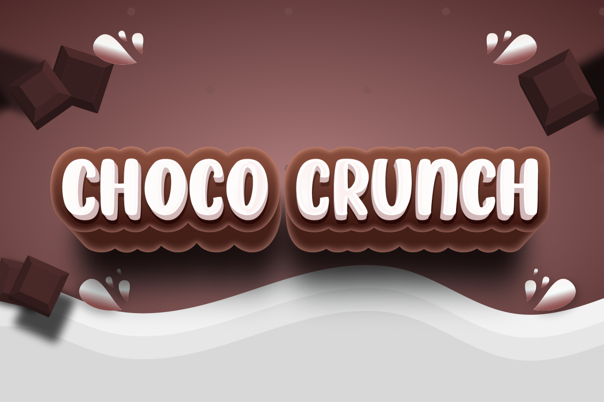 Шрифт choco. Чоко куки шрифт.