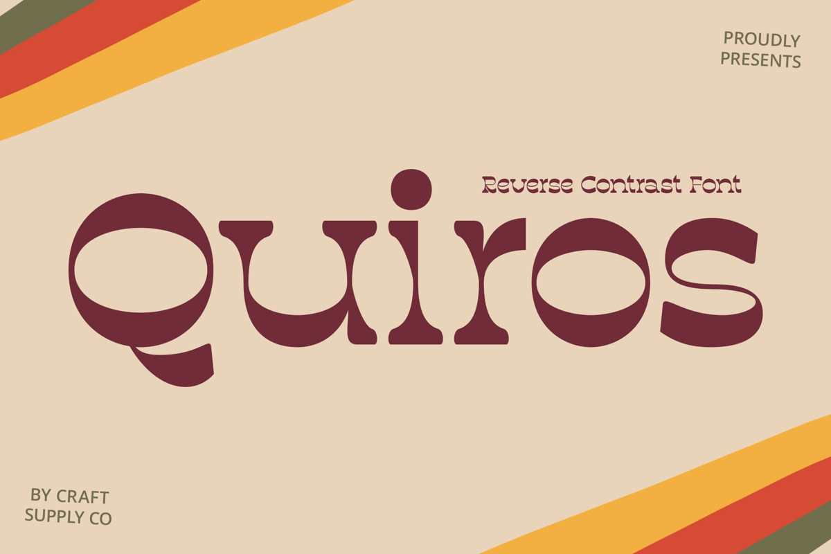 Quiros Font | craftsupplyco | FontSpace