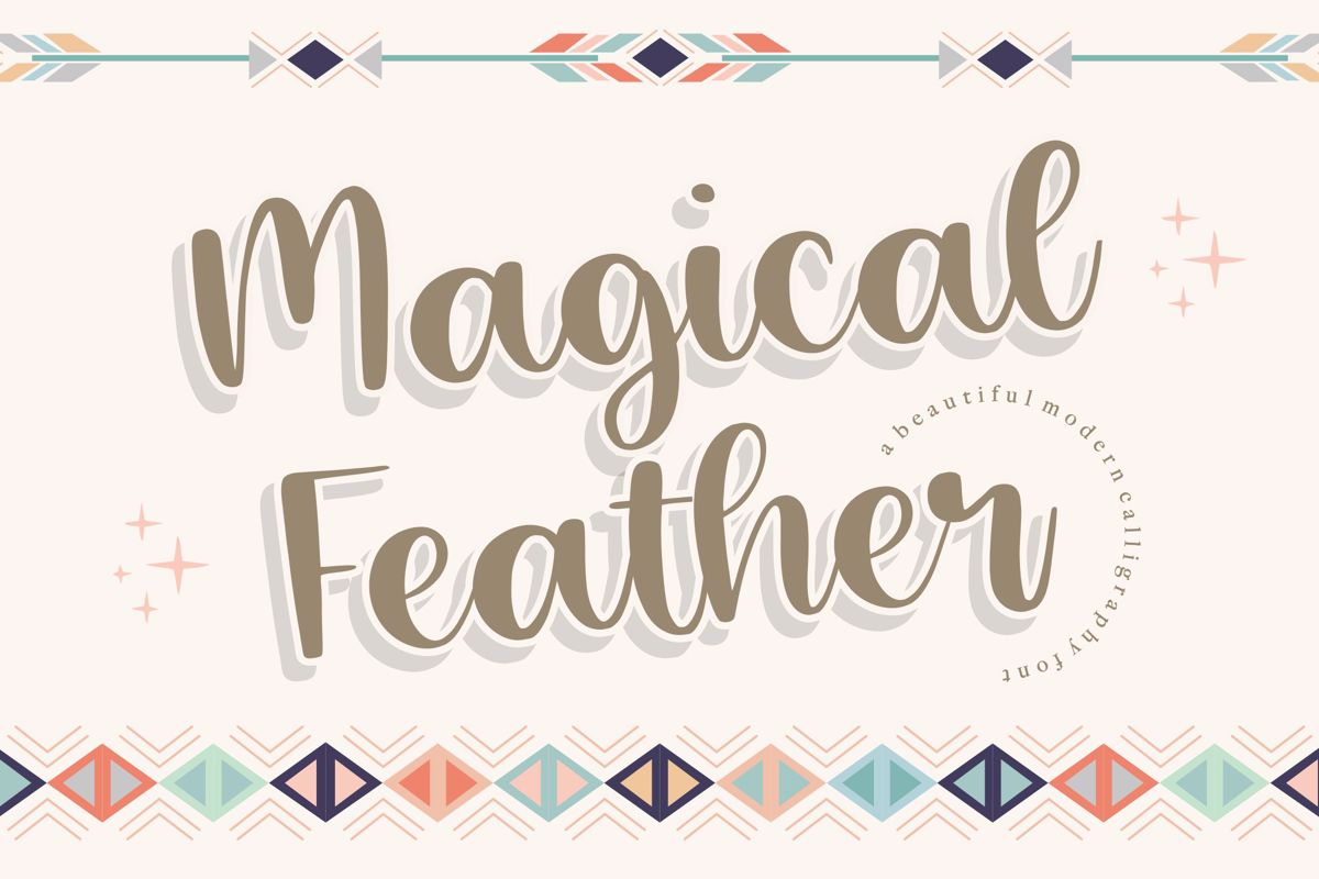 Magical Feather Font balpirick FontSpace