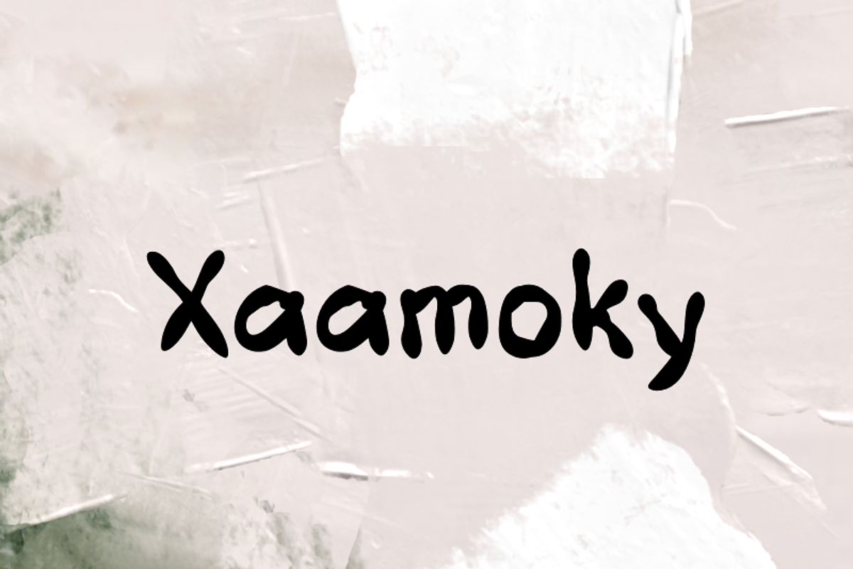 X Xaamoky Font - Free Download