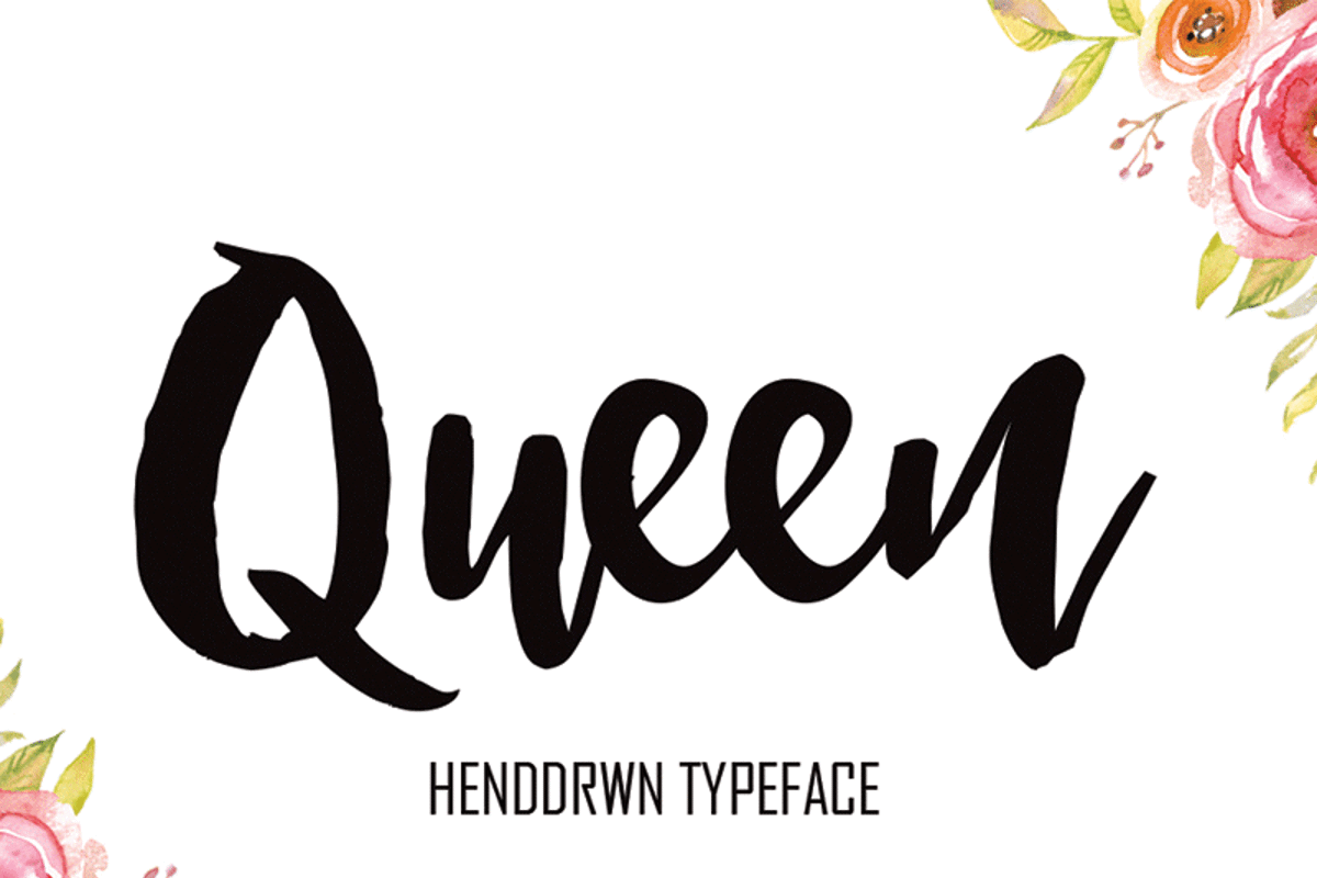 Queen Font | pollemstudio | FontSpace