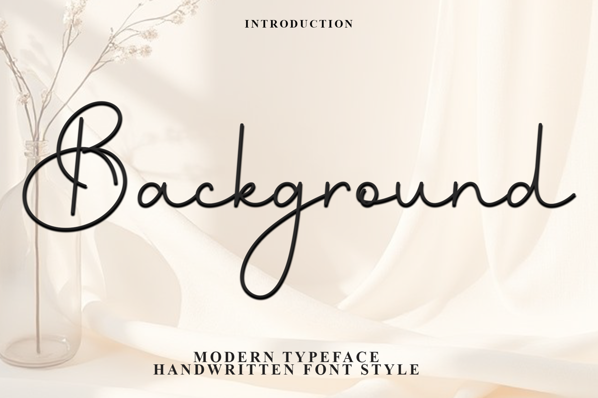 Background Font - Free Download