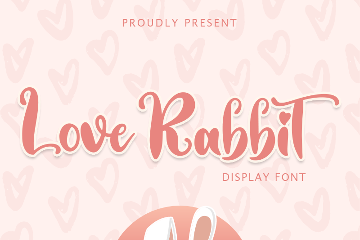 Love Rabbit Font Sakha Design FontSpace
