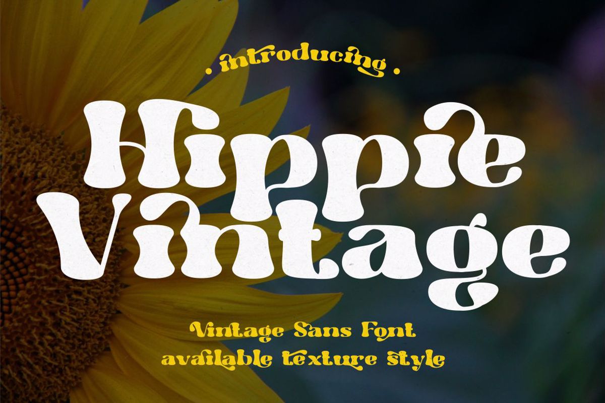 Hippie Vintage Font PutraCetol Studio FontSpace