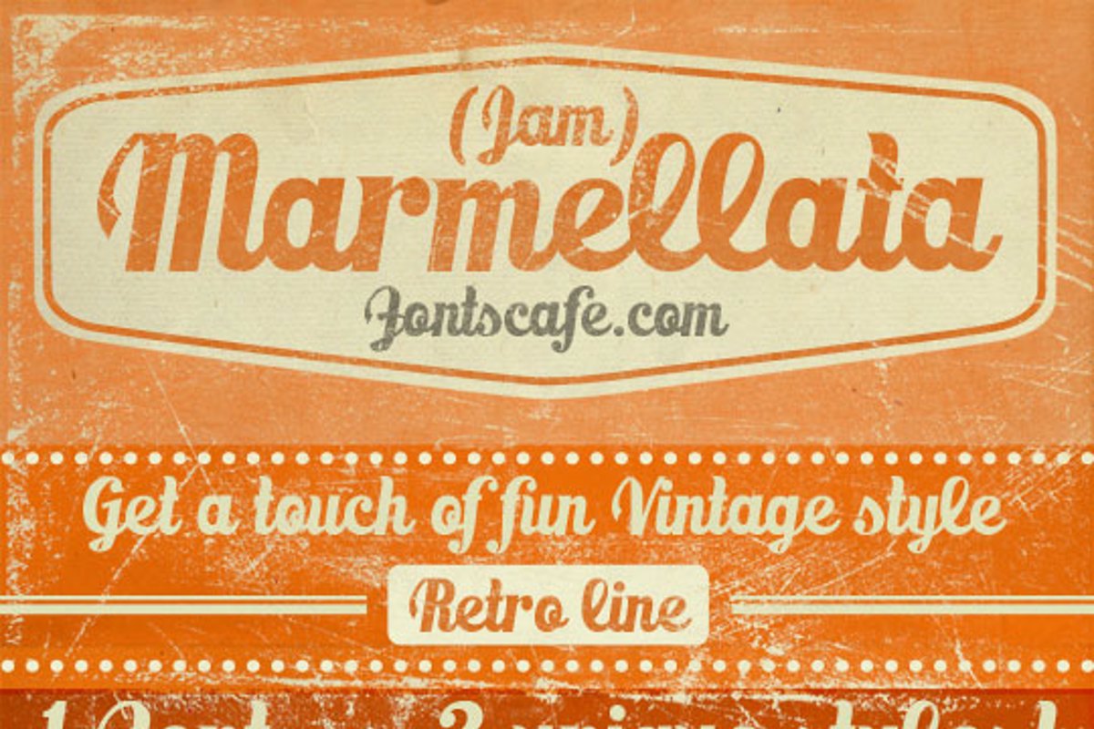 Marmellata (Jam)_demo Font FontsCafe FontSpace