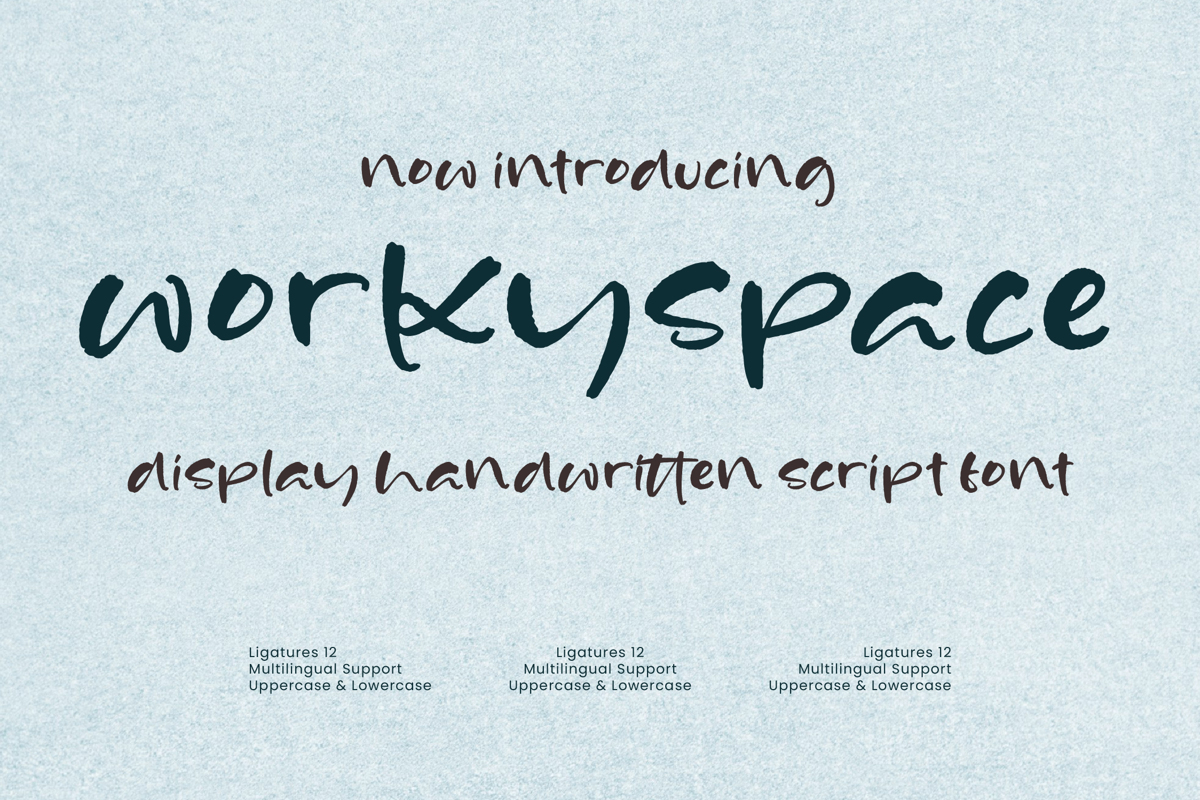 Worky Space Font - Free Download