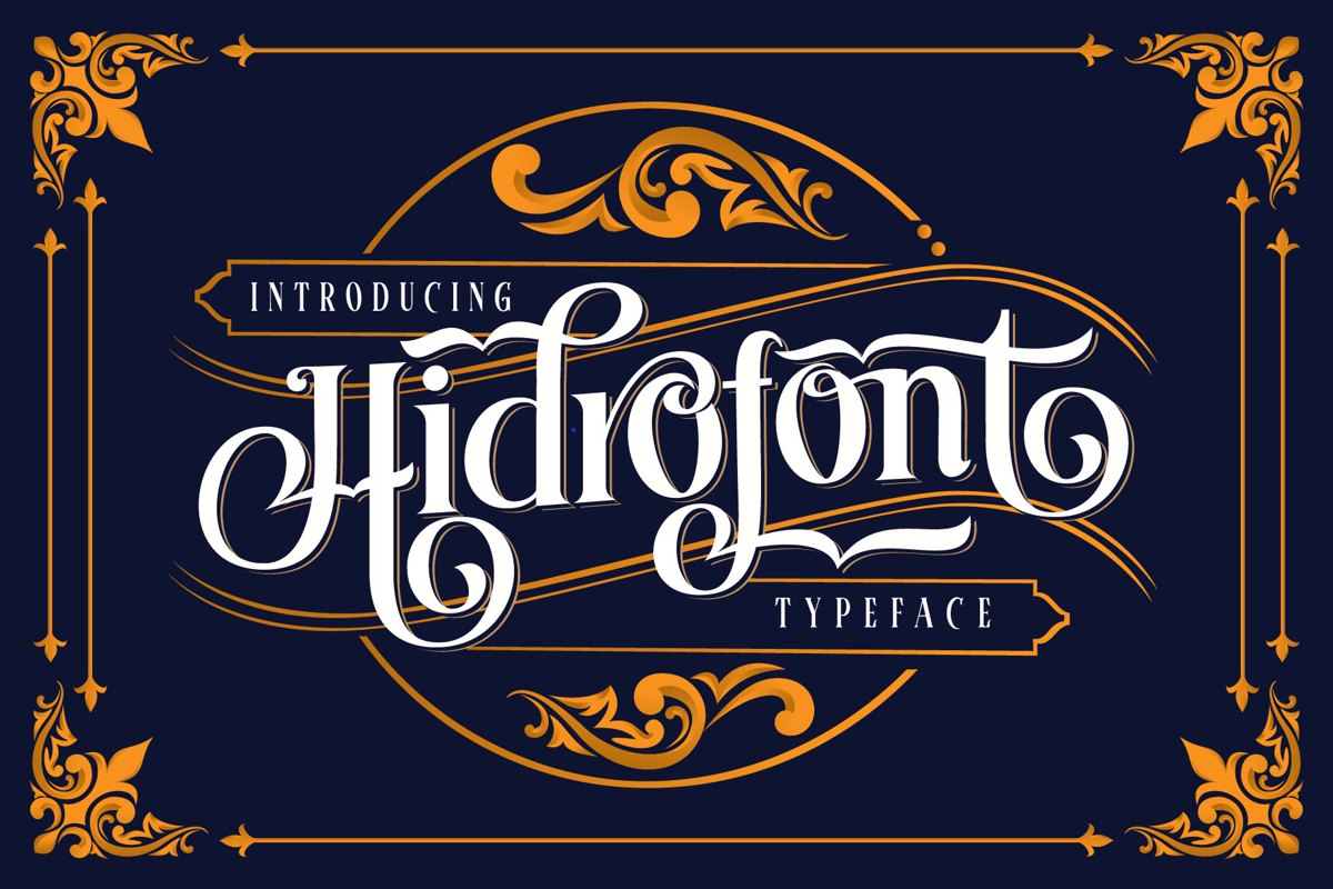 HIDROFONT Font | Alit Design | FontSpace