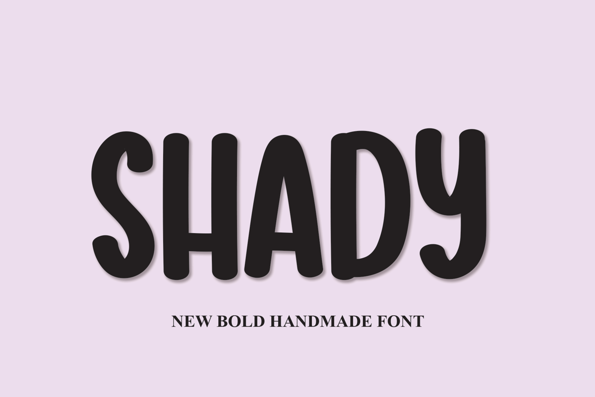 Shady Font | scratchones_creative | FontSpace