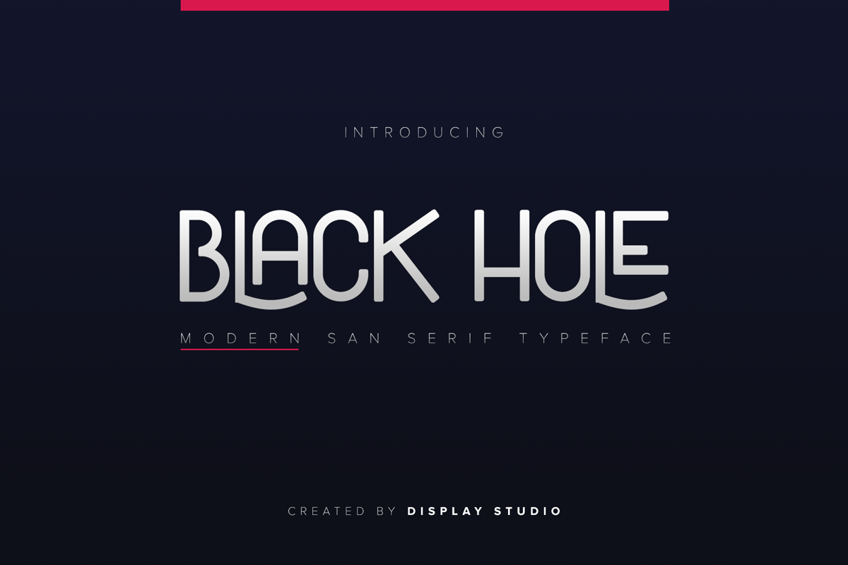 Black Hole Font | DisplayStudio_ | FontSpace