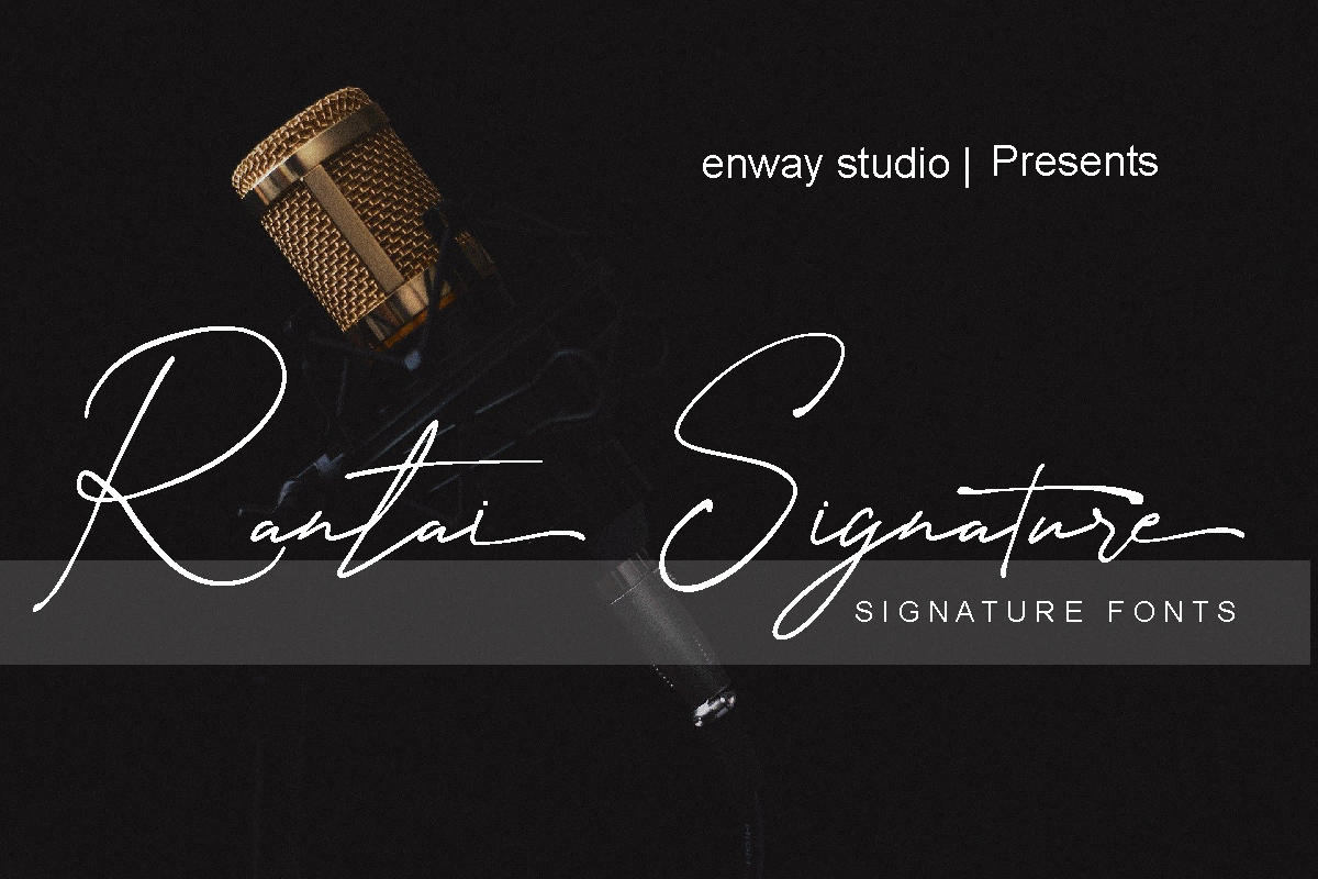 Rantai Signature Font enway studio FontSpace Rantai Signature Font enway studio FontSpace