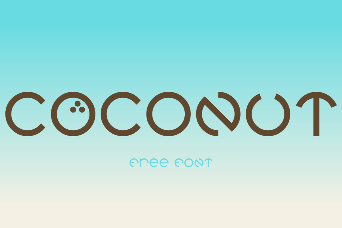 Coconut Font | GGBotNet | FontSpace