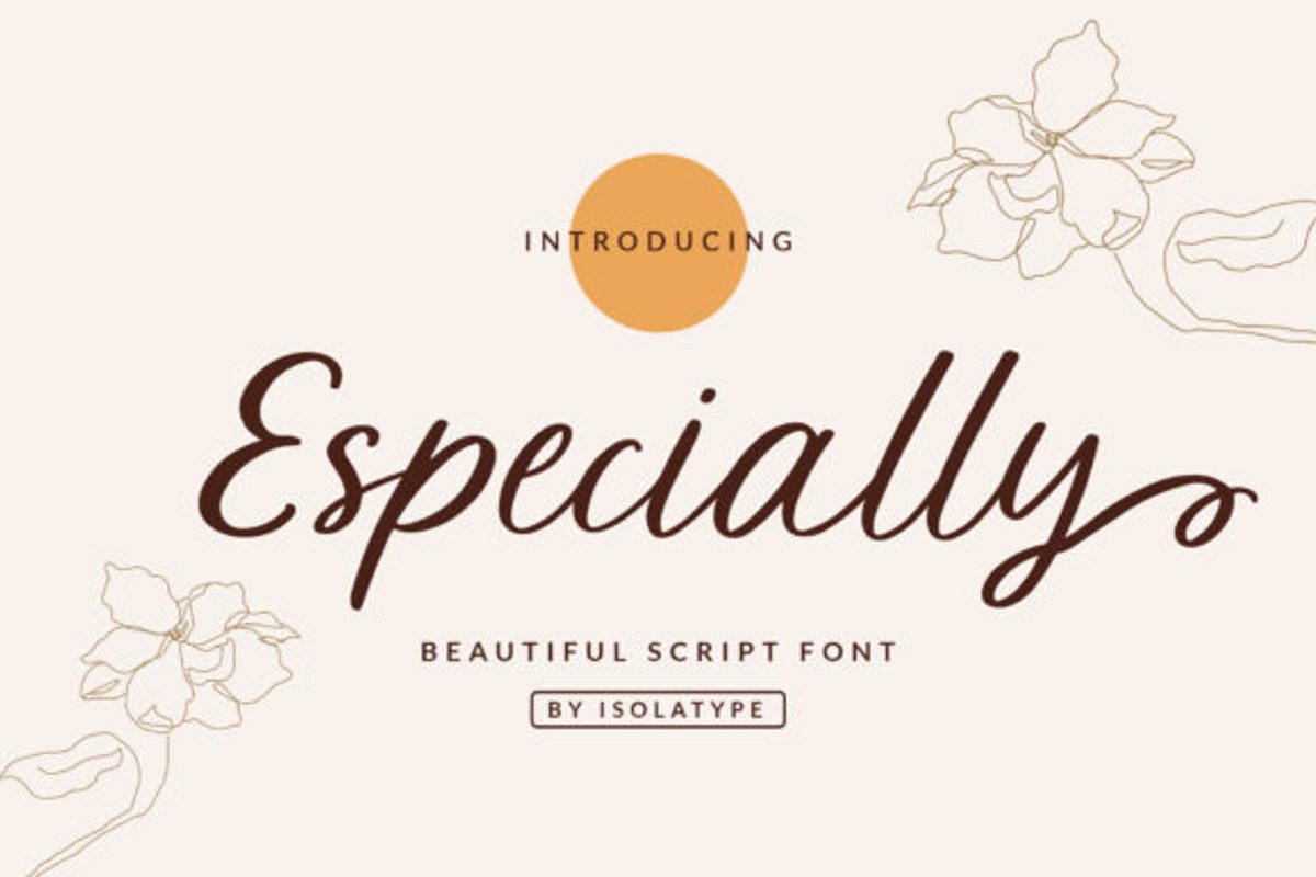 Especially Font | Isolatype | FontSpace