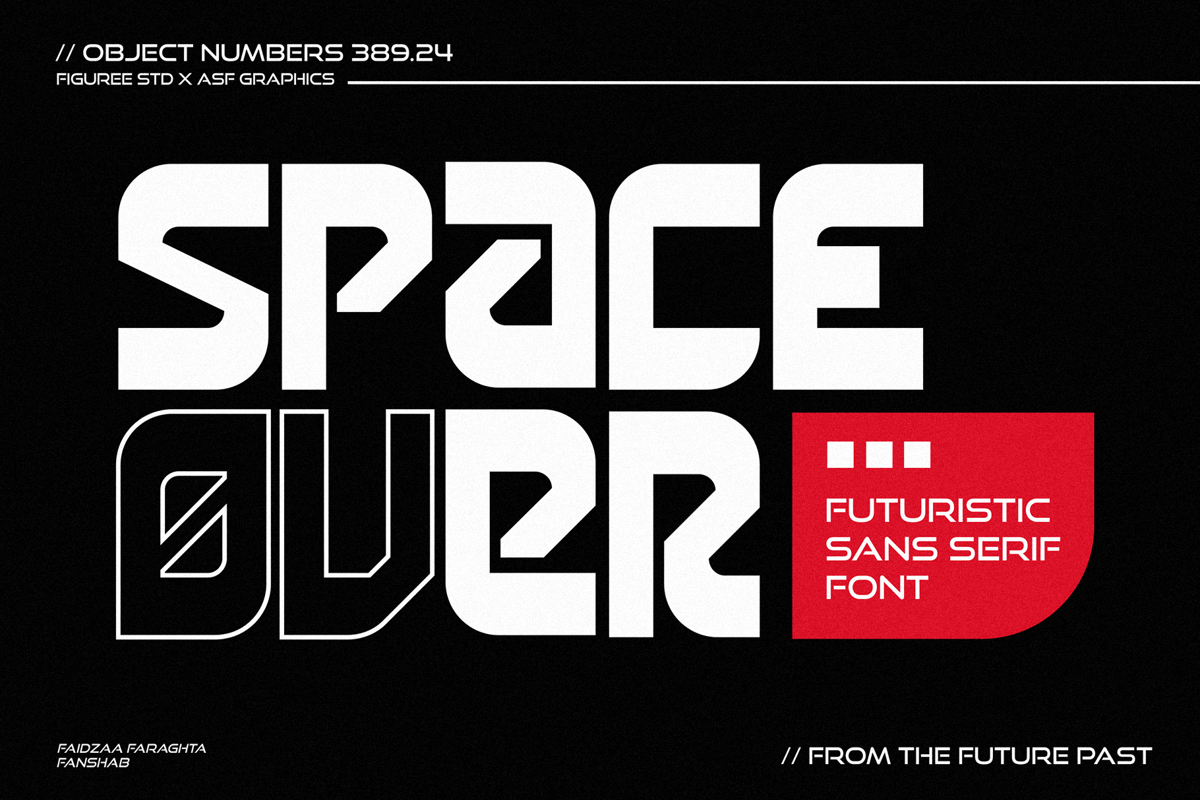 Space Over Font - Free Download
