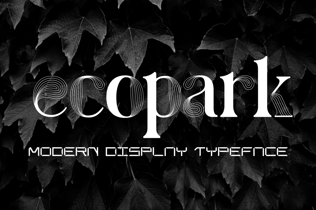 Ecopark Font 177Studio FontSpace