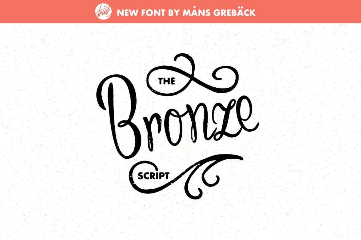 Bronze Script Font - Free Download