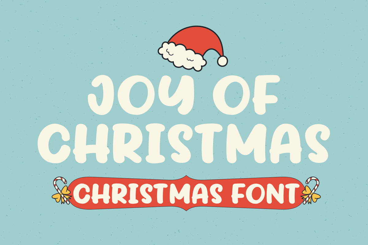 Joy Of Christmas Font 