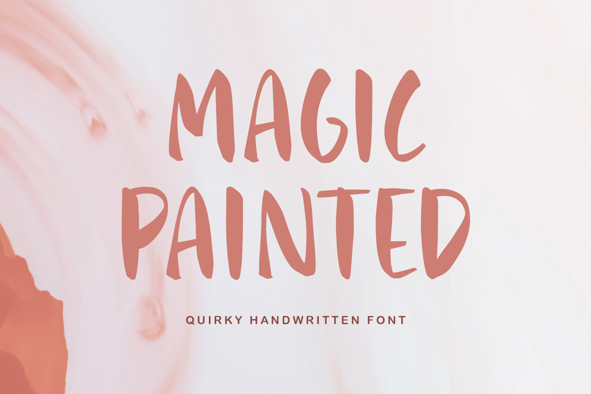 Magic Painted Font Timur Type Fontspace Magic Painted Font Timur Type Fontspace