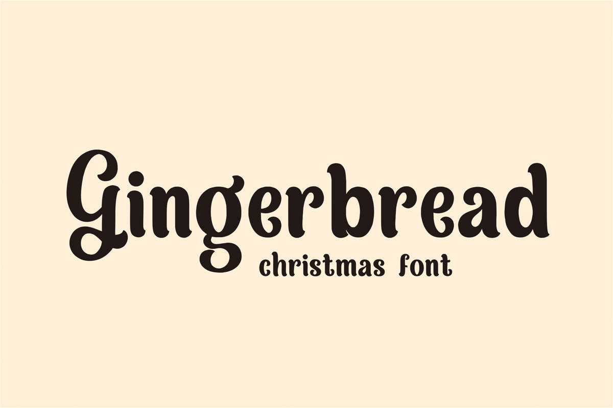 Gingerbread Font - Free Download