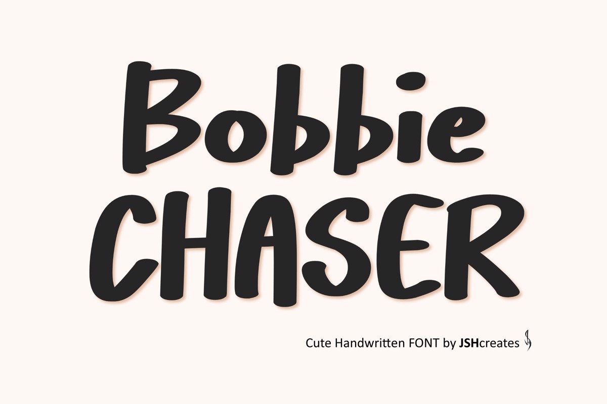 Bobbie Chaser Font - Free Download