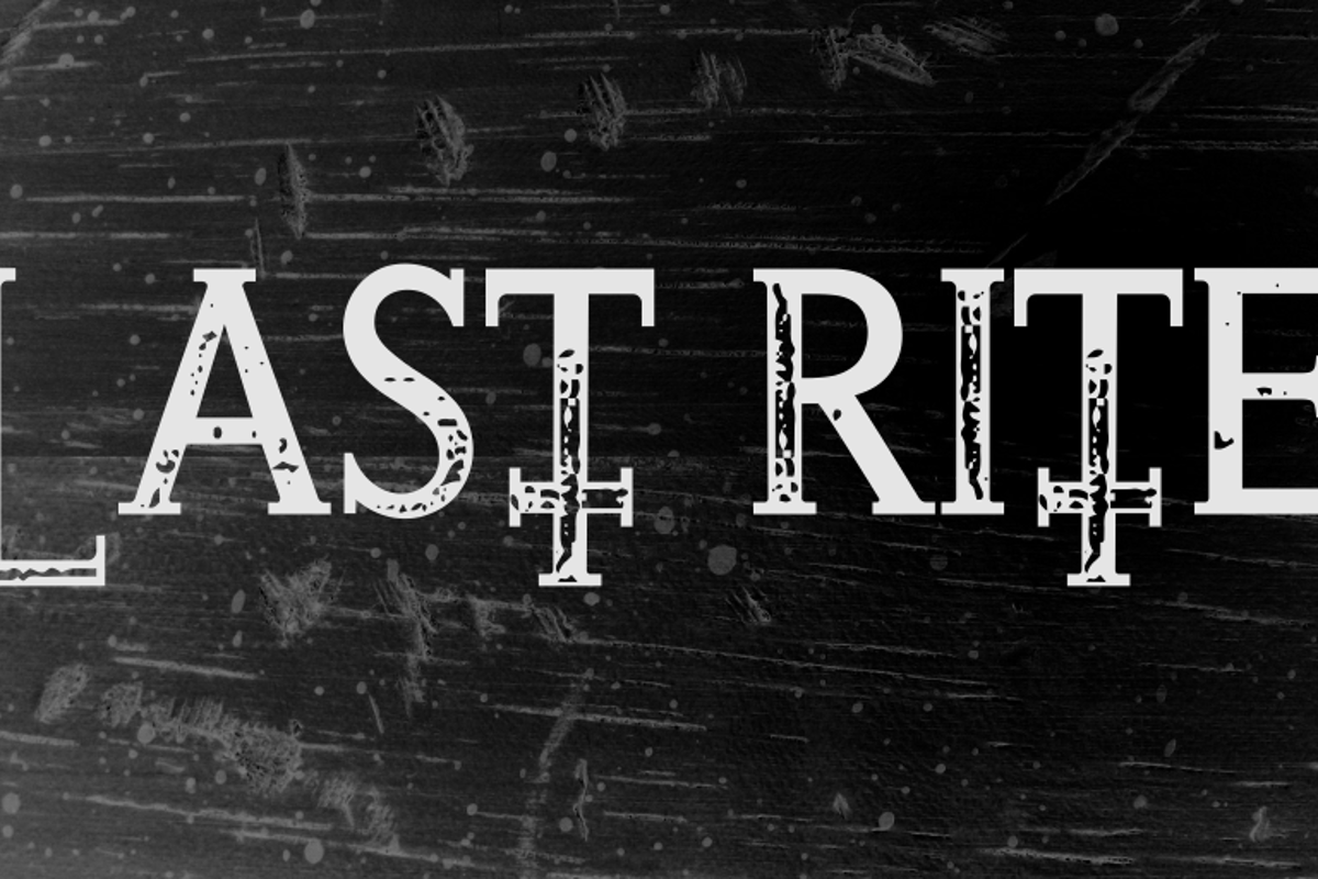 Last Rite Font - Free Download