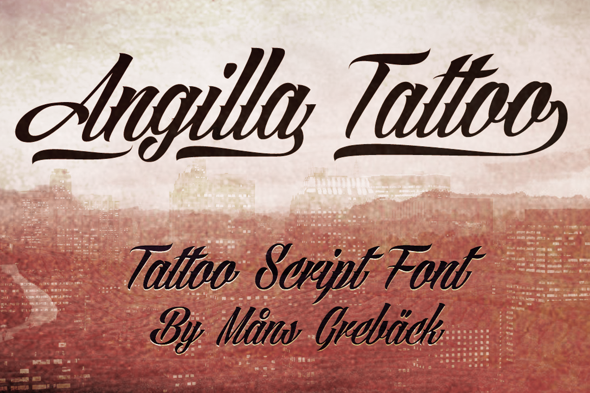 cursive writing fonts for tattoos