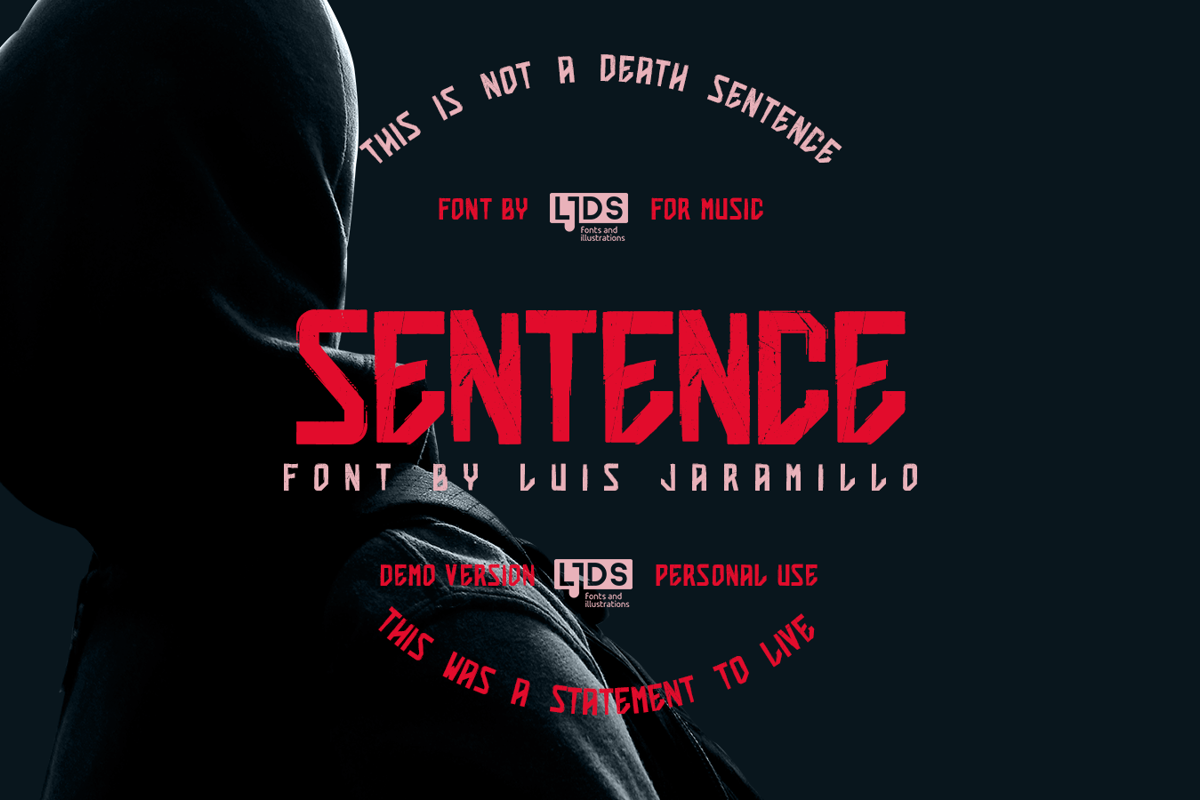 sentence-font-lj-design-studios-fontspace