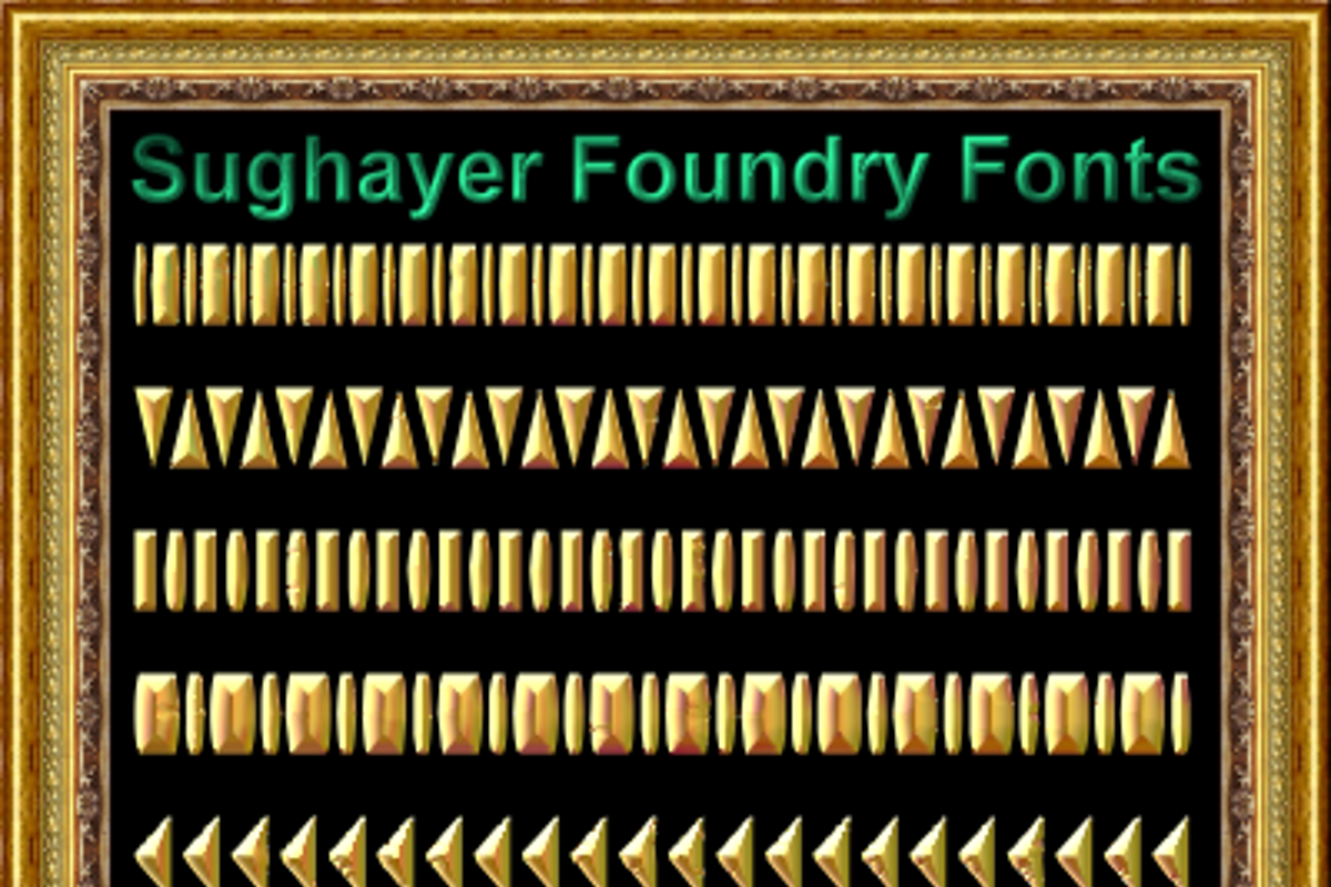 Vintage Borders_013 Font | Sughayer Foundry | FontSpace