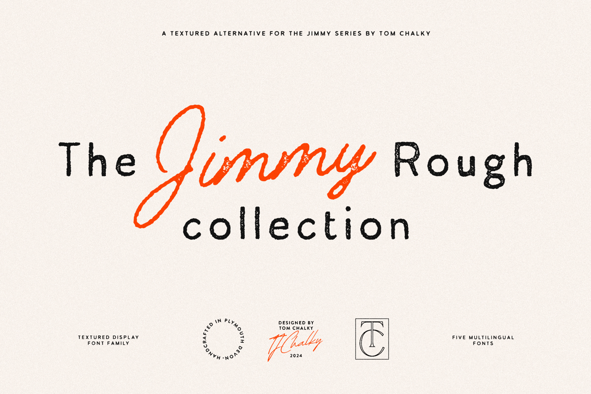 Jimmy Script Rough Font - Free Download