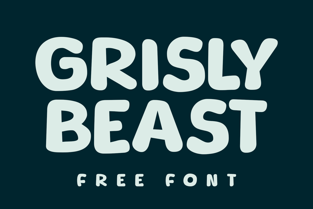 grisly-beast-font-niskala-huruf-fontspace