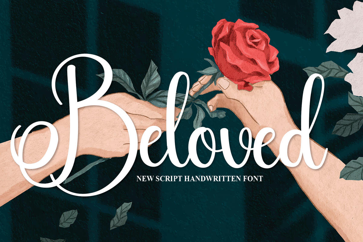 Beloved In Cursive Beloved Font - Free Download