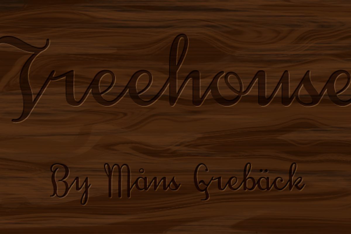 Treehouse DEMO Font | Måns Grebäck | FontSpace