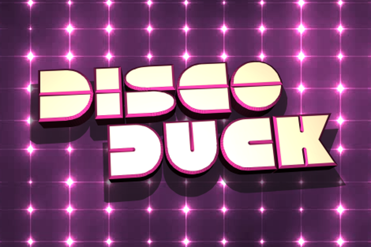 Disco Duck Font Iconian Fonts FontSpace.