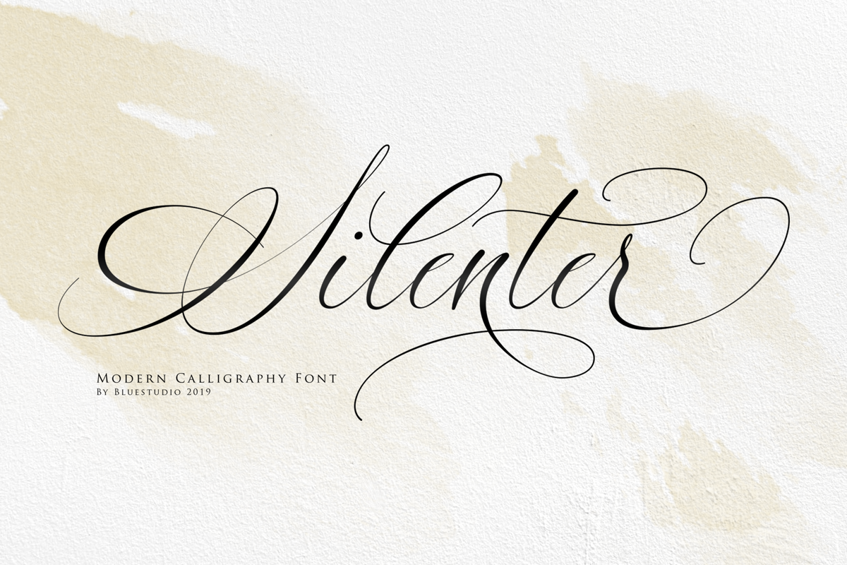 Silenter Font | bluestudio | FontSpace