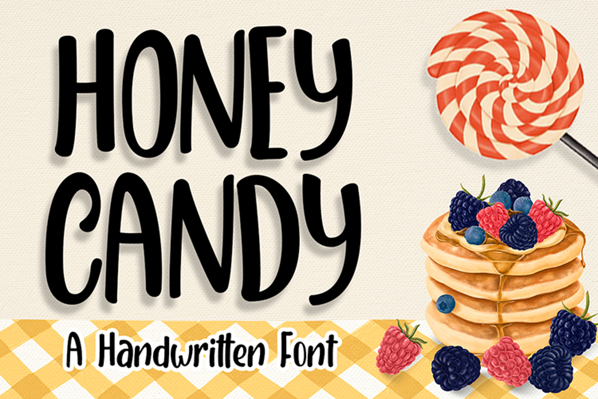 Honey Candy. Шрифт Honey. Candy font. Мёд шрифт.