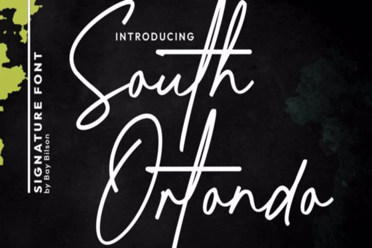 South Ortondo Font | Muwattastudio | FontSpace