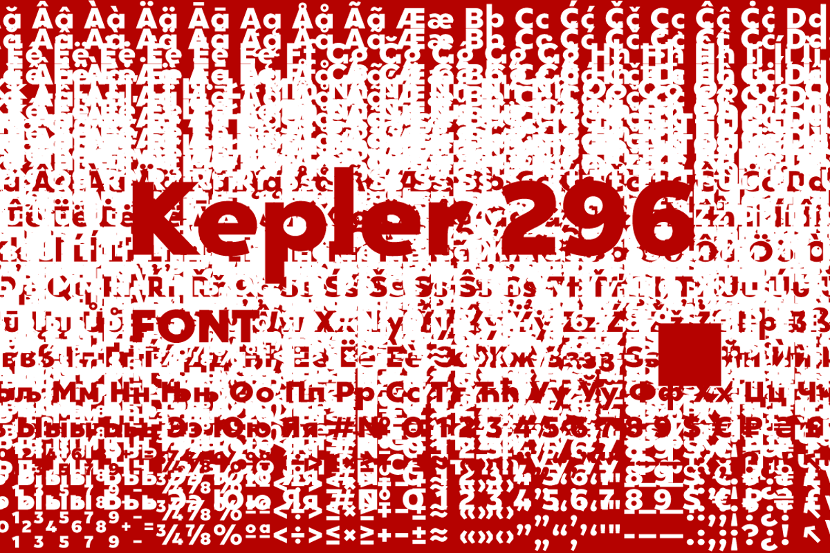 Kepler 296 Font Igor Kosinsky FontSpace