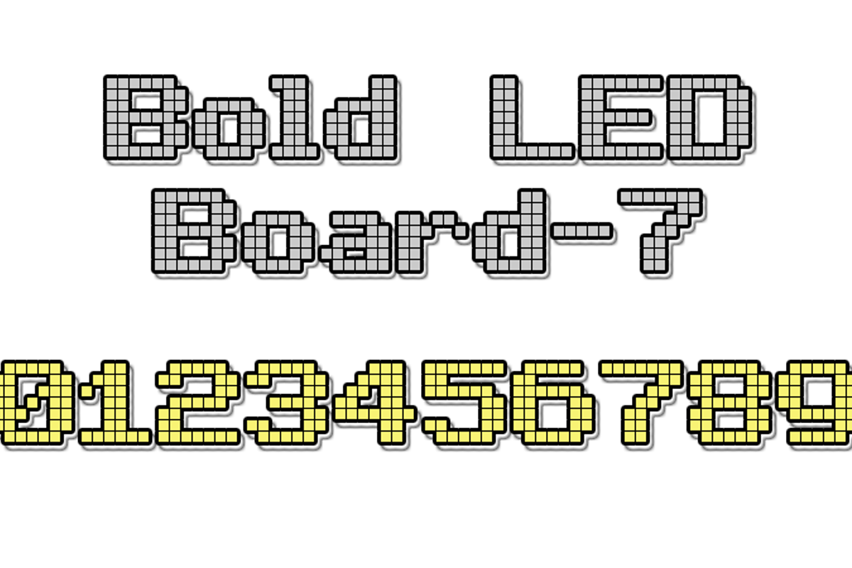 Шрифт болд. Шрифт в стиле конструктора. Led Board шрифты. Шрифты 7-led.