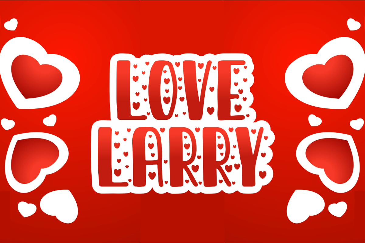 Ларри любовь. Лова студио. Love Love. Hello Larry шрифт.